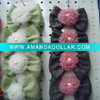 Wholesale rhinestone and fabric flowers