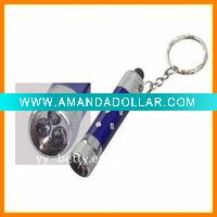 led flash light torch keychain flashlight (BTC303-1)