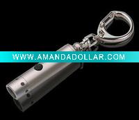 Wholesale Copper Tube Bright LED Flashlight with Key Chain