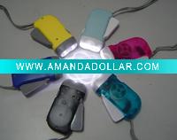 Hand Pressing Flashlight/LED keychain/promotion torch keychain