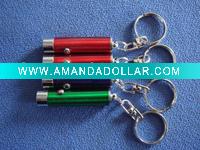 LED flashlight keychain