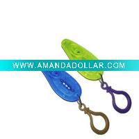Wholesale 1LED purple bulb UV keychain flashlight