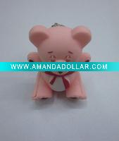 cute bear shape keychain