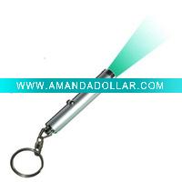 Wholesale 1led mini led metal keychain flashlight