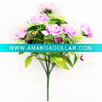 silk artificial flowers decoration