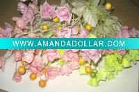 silk flower bouquet