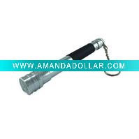 Wholesale mini new pen shape multi UV LED flashlight and torch light Keychain