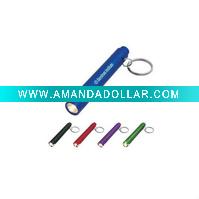 Wholesale mini new pen shape multi LED UV Flashlight and Torch light Keychain