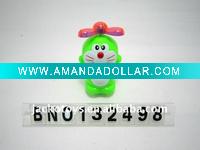 Wholesale Pull wire cartoon cat with light,Promotional candy toy