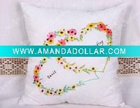 Wholesale DIY handmade ribbon stitch cushion covers