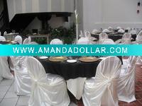 Wholesale banquet chair cover satin chair cover wedding chair cover