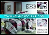 Wholesale 100% cotton satin printed bedding fabric