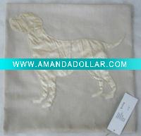 Wholesale Applique embroidered pillow