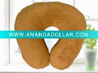 Wholesale Bamboo Charcoal U-shap Neck Pillow