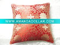 Wholesale antique brocade pillow cover