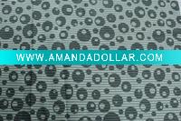 Wholesale hot poly cotton CVC covering yarns burnout fabric