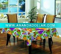Wholesale High Quality Flannel Backed Vinyl Tablecloth