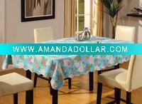 100% pe printed tablecloth
