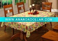 pvc printed tablecloth