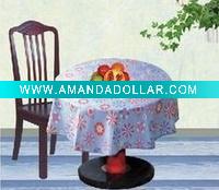 pvc round table cloth