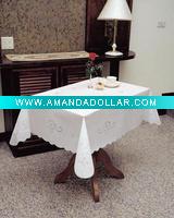Vinyl Lace Tablecloth