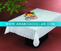 Vinyl Lace Tablecloth