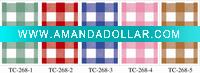 Wholesale Gingham pvc table cloth