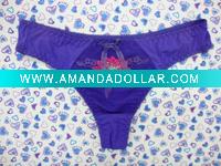 Wholesale Cute Design Lace Thong