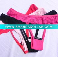 Wholesale Sexed ladies split panty/thongs/G-string