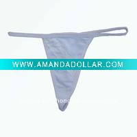 Wholesale cotton sexy lady lace T-back thongs