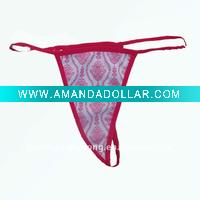 Wholesale cheap sexy thongs t-back underwear for women