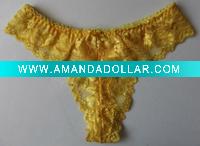 Wholesale lady sexy lace underwear