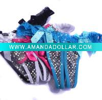 Wholesale Sexed ladies split panty/thongs/G-string