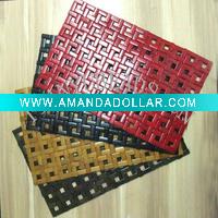 Wholesale Printed colorful Bamboo table mat NO.BD-054