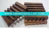 Wholesale square wooden pot mat