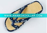 Wholesale Fashion lady slipper with bamboo mat