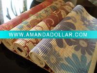 Wholesale printed bamboo mat