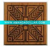 Wholesale Fashion Wooden Cup Mat