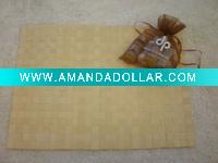 PVC table mat for hotel and home