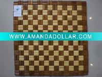 bamboo mah-jong mat
