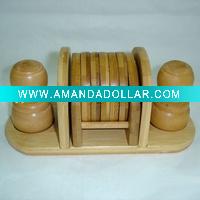 Bamboo coaster
