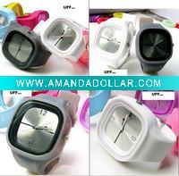 Wholesale fashion silicone watch with Japanese movement