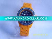 Wholesale 2011 fashion silicon watches colors CH10002