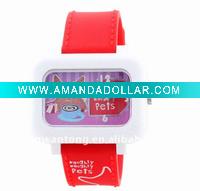 charming leisure silicone watches