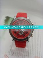 Wholesale cheap red band silicone Watch