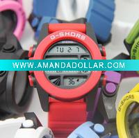 Wholesale lastest style sports led silicone watch