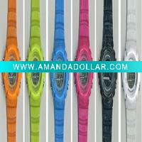 Wholesale newest silicon watches colours