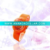 Wholesale hot sell lovely silicone watch