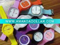 Wholesale silicone watch,anion silicone watch, silicone watch wristband