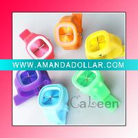 Wholesale quare sport silicone watches DD612